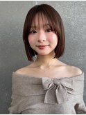 ボブ/タッセルボブ/顔まわりカット/髪質改善