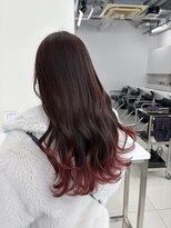 アライブ ハラジュク(ALIVE harajuku)&nbsp;ブリーチインナーバレイヤージュグラデーションカラー夕貴
