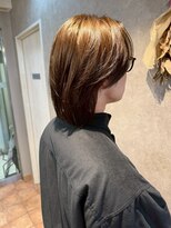 パーミル ヘア クマモト(permille ‰ hair Kumamoto)&nbsp;ベージュ×レイヤー