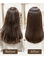 リアン(Lien) 艶髪ストレートロング×髪質改善カラー