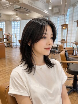クラップス 金沢文庫店(CLAPS) レイヤー/くびれミディ/くびれレイヤー/髪質改善/韓国/金沢文庫