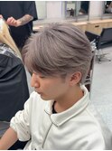 渋谷駅/リバースセンターパート/ニュアンスパーマ/ダウンバング