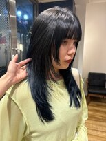 アカラ アネックス(acala annex) ネイビーブラック【20代/30代/イルミナカラー/縮毛矯正】