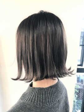 ヨッカ(YOCCA) ボブ+ハイライト+外ハネ