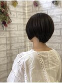 前下がりグラデーションカット
