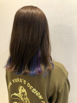 ルシードスタイルチェル インナーカラー