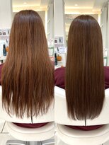 エクリフルール(equri fleur)&nbsp;髪質改善レベル★★★★★｜LINKトリートメント