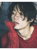 メンズ　ラフなくせ毛風パーマスタイル【新宿】