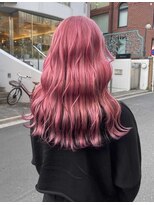 アルーシェウィズスカイ 原宿(Alushe with Sky)&nbsp;ピンク×ブラック/アンブレラカラー/ダブルカラー/ケアブリーチ