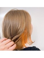 ヘアリゾートエーアイ 高田馬場店(hair resort Ai)&nbsp;20代30代40代マロンベージュ/Aラインボブ/かきあげ[高田馬場駅]