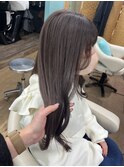 【Rie】ブリーチなしラベンダーグレージュ
