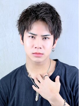 ザ サードヘアー 津田沼 (THE 3rd HAIR) ソフトツイスト スパイキーショート 刈り上げ