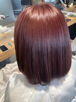 リー 京橋(Lee)&nbsp;【Lee京橋】ボブ×ブリーチなしレッド