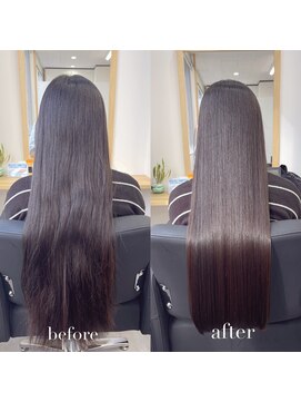 リアン 四条大宮店(Lien) 『髪質改善』ストレートエステ(縮毛矯正)(リタッチ可)