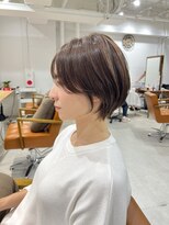 ネイロ 錦糸町(NeiRo)&nbsp;グレーベージュレイヤーロングアッシュカラー前髪パーマ