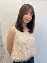 ボタン ハカタ(VOTAN hakata)&nbsp;【YU_KA】レイヤーカット＋ブラウンベージュ/博多