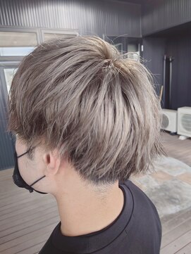 ルシードスタイル リム(LUCIDO STYLE Rim) ハイトーン×ミルクティベージュ×スモークピンク