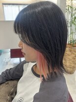 ヘアーアンドネイルサロン キララ(hair&nail salon KIRARA)&nbsp;インナーカラー☆ベビーピンク