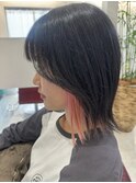 インナーカラー☆ベビーピンク