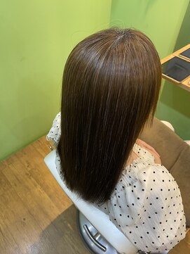 エシカル(ethical) 【髪質改善】弱酸性縮毛矯正 / 弱酸性ストレート