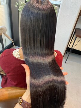テラスヘア 長岡(TERRACEhair) 髪質改善縮毛矯正艶々に