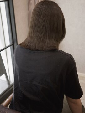 アソビ(Asobi) 【ブリーチなし】オリーブブラウン