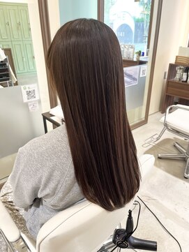 ブランシェ 高蔵寺店(BRANCHE) ◆ロングヘア◆艶感ストレートパーマ【北川】