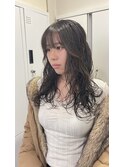 [風花]大きめカールが可愛い ハードニュアンスパーマ