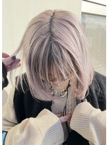 サイ(sai)&nbsp;前髪/アンブレラカラー/こなれミディ/イメチェン/ウェーブパーマ