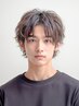 【メンズ】メンズカット＋クリームパーマ＋ケラチントリートメント￥13500