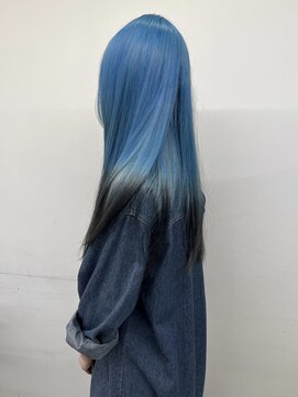 ソル バロール 表参道(SOL .valor) ブルー×ルーツカラー