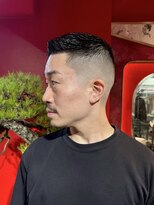 メリケンバーバーショップ トーキョー(MERICAN BARBERSHOP TYO)&nbsp;スパイキーショート/スペインカール/アップバング【嶋壽】277