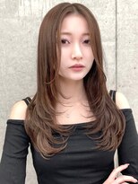 ロンドホットリップ 立川(Lond hot lip)&nbsp;レイヤーカット/顔周りカット/ザクザクレイヤー/韓国ヘア