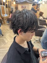 マリアバイアフロート(Maria by AFLOAT) マッシュウルフ/ハイトーン/中性ウルフ/地雷系/ラウンドマッシュ