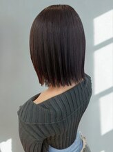 こだわりのカラー剤 * エドルカラー＆香草カラーで柔らかい質感と髪に優しいケアをご提案◎【髪質改善】