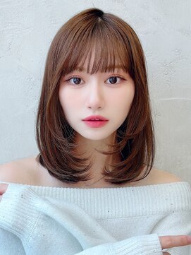 エインアンリー 明治神宮前(AIN.ANLY.) 透明感カラーくびれロング似合わせカットミディアムレイヤー