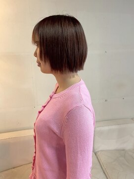 フェイスレイヤー/ボブスタイル/外ハネボブ/コンパクトボブ/ボブ