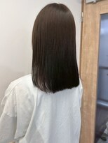 ミュラ(mulah)&nbsp;くすみカラーアッシュベージュ＊艶髪ブリーチなし透明感カラー