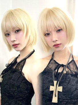 アマトウキョウ アユンチェ(AMA TOKYO×AYUNCHE) 韓国ボブ_タッセルボブ