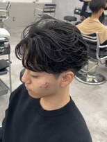 エース 豊橋店(Ace)&nbsp;豊橋フェザーパーマ＋メンズ眉カット