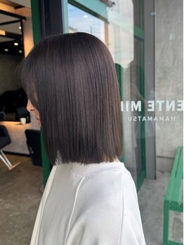 トラント ミル(TRENTEMILLE)の写真/最初から最後まで担当者が変わらない安心感。最後まで丁寧に担当してくれるから、理想の仕上がりに…。