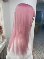 ネハス 名古屋栄店(nehus.) ピンクカラー/ブリーチカラー/ウルフカット/レイヤーカット