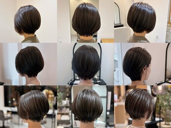 カットインリコ(CUT IN Rico)の写真/飾らない自然派ショートで髪質や骨格に合わせた"小顔魅せ"を実現★ 360度どこから見ても綺麗なフォルムに♪