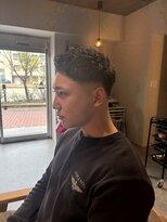 カミュー 高岳(CAMUE) スキンフェード×スパイキーショート