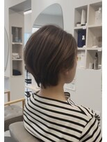 ソレ 森田店(SOLE.)&nbsp;大人ショート/アッシュブラウン/ショートボブ/ショート