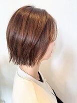 ホワイトストーン WHITE STONE グランマッシュカフェブラウンのくびれショート