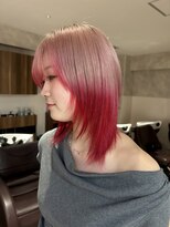 フェイス 石川町 (FACE)&nbsp;ピンクと赤のルーツカラー