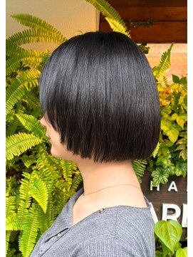 スクエアウーノ 博多(SQUARE*UNO HAKATA) 髪質改善BIKAKU水素ストレート水素で叶う美髪ボブ