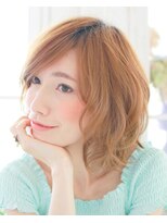 シュシュット(chouchoute)&nbsp;大人ガーリーミディアムレイヤー似合わせカットダークアッシュ05