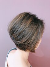 メリッサ ヘアーアンドスパ(melissa hair&spa) ショートボブ×ハイライト